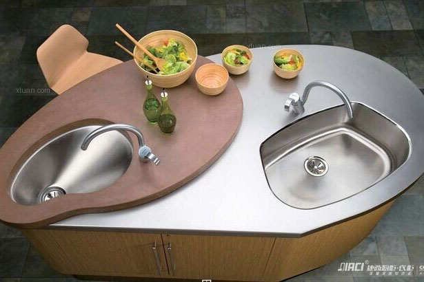 小戶型整體（tǐ）家居的廚房怎麽設（shè）計？