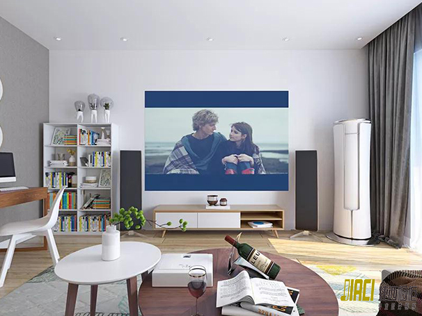 沒有獨立書房怎麽辦？客廳（tīng）改書房，隻需1㎡！